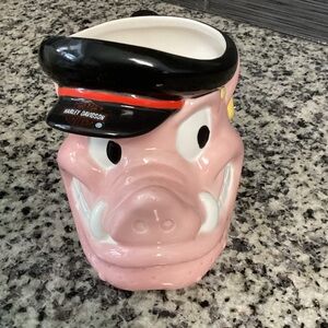 Vintage Harley Davidson Hog Mug